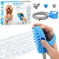 Aquapaw Dog Bath Brush Pro & Dog Shower Attachment by Aquapaw