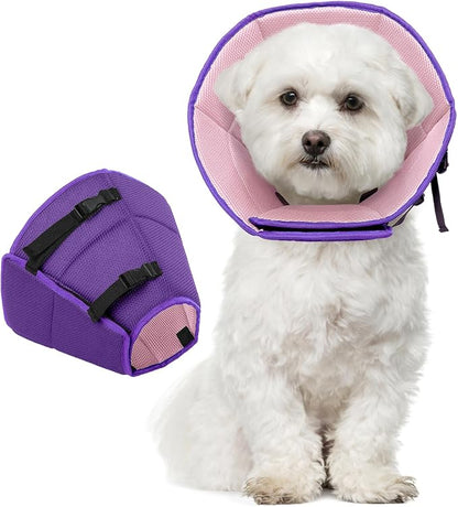 Dog Cone Collar After Surgery, Soft Cone by LETSQK