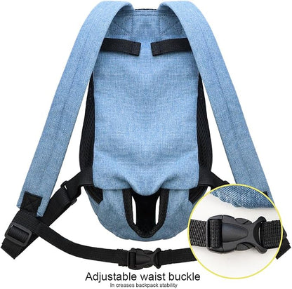 Pet Carrier Backpack, Adjustable Backpack Legs Out Easy-fit Chest Carrier - Image 4