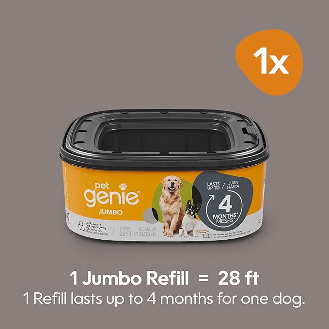 Pet Genie – Jumbo refill 1-pack – Up to 4 months of supply - Image 2