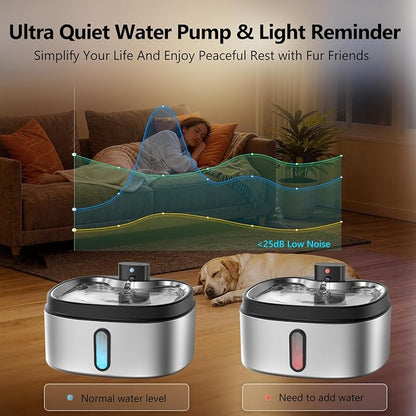 Wireless Cat/Dog Water Fountain 7L/1.8Gal - Image 4