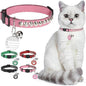 Leather Personalized Breakaway Cat Collar by DILLYBUD