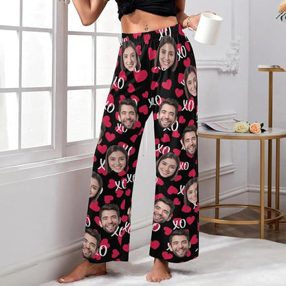 Custom Pajamas Pants with Photo - Image 4