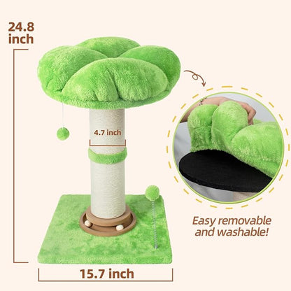 Fantasreen Scratching Post 25 Inch Tall Cat Scratcher - Image 5