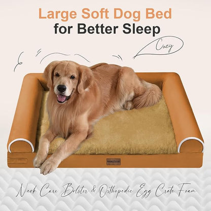 Large Dog Bed Orthopedic Washable: Beds Bolster XXL Bed Big XLarge Dogs Egg - Image 2