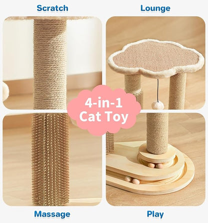Made4Pets Cat Scratching Post, Cat Self Groomer - Image 3
