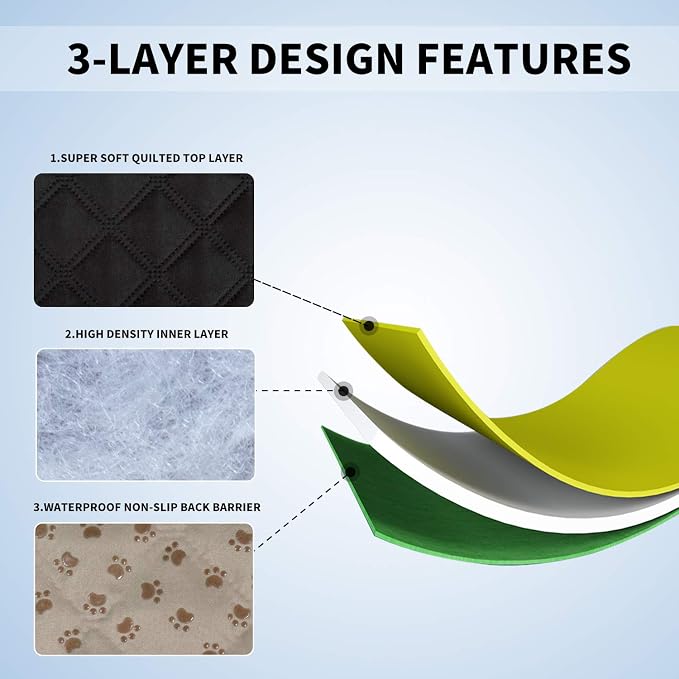Easy-Going 100% Waterproof Dog Bed Cover, Non-Slip Pet Blanket - Image 5