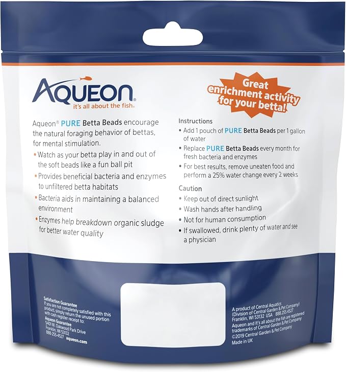 Aqueon Pure Betta Beads, Water Care - Image 8