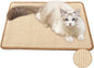 FUKUMARU Cat Scratcher Mat, 23.6 X 15.7 Inch Natural Sisal Cat Scratch Mats by FUKUMARU
