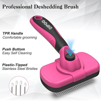 Self-Cleaning Pet Grooming Brush - Image 2