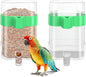 CLPOAWC Bird Water Dispenser, Bird Cage Feeder, Parakeet Cage Accessories by HWDMYY