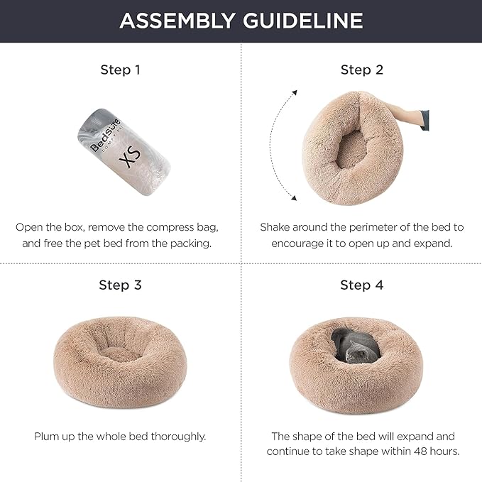 Bedsure Calming Dog Bed for Small Dogs - Image 6