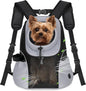 WOYYHO Pet Dog Carrier Backpack Small Dog Front Backpack Ventilated Mesh Dog by WOYYHO