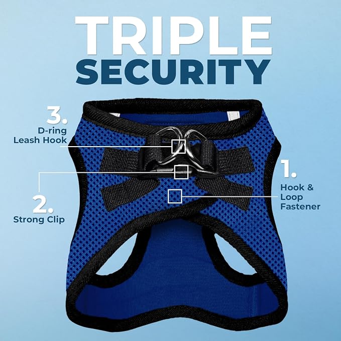 Best Pet Supplies Voyager Step-in Air All Weather Mesh Harness and Reflective - Image 2