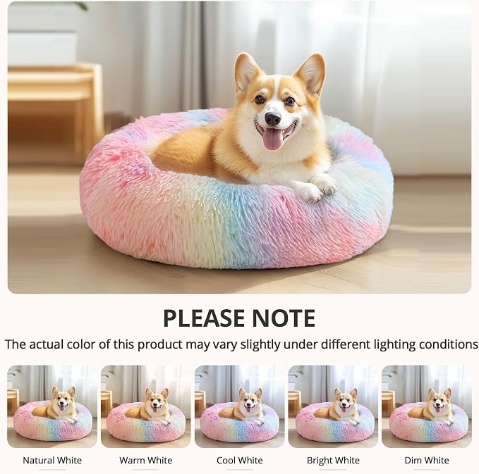JOLLYVOGUE Calming Dog Bed for Small Dogs - Image 6
