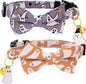 Faygarsle 2 Pack Halloween Breakaway Cat Collar Collection Ghosts Pattern Cute by Faygarsle