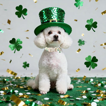 St. Patrick's Day Dog Collar for Small Dogs - Image 6