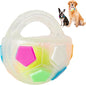 Dog Toy Ball with Handle, Toss and Fetch Play, Interactive Ball by YOOGAO+Pet