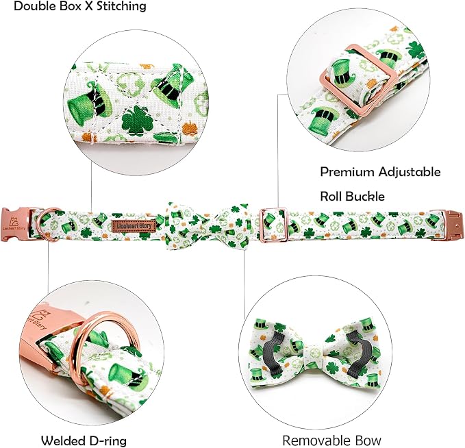 Lionheart Glory St. Patrick's Day Dog Collar - Image 2