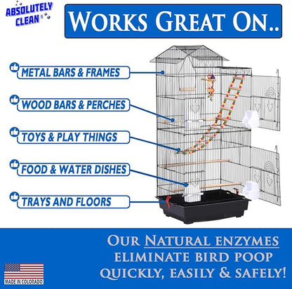 Absolutely Clean Amazing Bird Cage Cleaner and Deodorizer - Image 5
