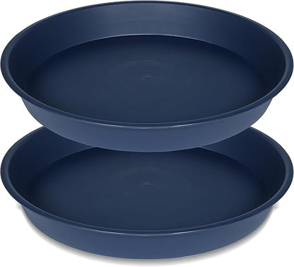 2 Pack of Bird Bath Bowl 12", 1.6" Depth, 10 12 inch Birdbath Bowls Dish Only by Bleuhome