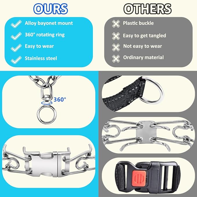 Tangle-Free 360° Swivel Collar - Image 6