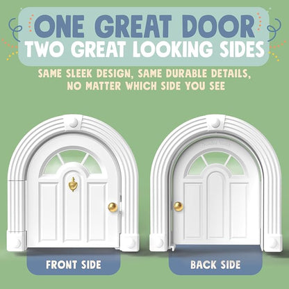 Purrfect Portal Meow Manor® Cat Door Interior Door - Image 5