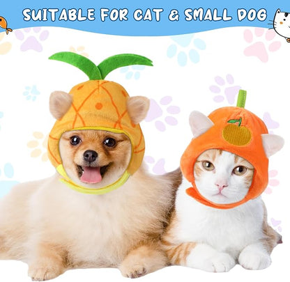 Weewooday 5 Pcs Cat Adorable Costume Bunny Hat - Image 7