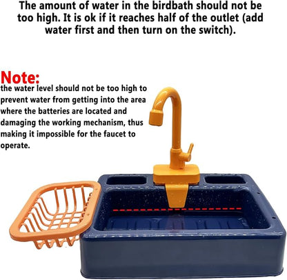 kathson Parrot Bathtub, Automatic Bird Shower Box, Bird Bathing Tub Pool Toy - Image 8