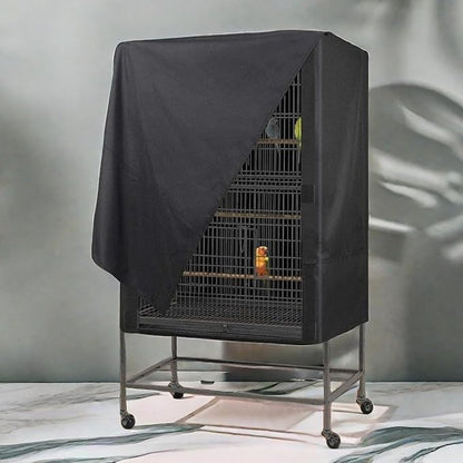 Bird Cage Cover Black Out, Protects Pets Privacy, Comfortable, Breathable - Image 3