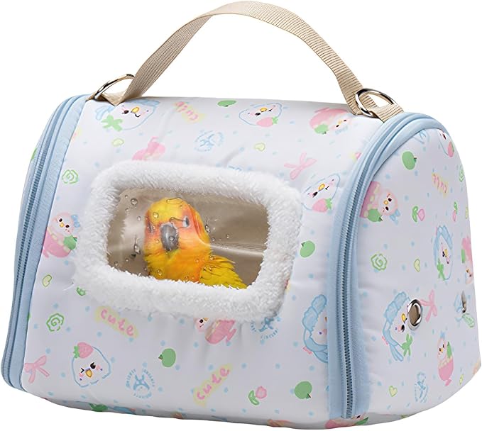 Portable Bird Travel Carrier, Parrot Transport Box, 16x12 Inch Travel Carrier by Unknown