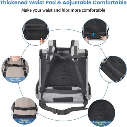 Extra Large Pet Carrier Backpack Cats Under 30 Lbs, - Image 5