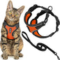 Voyager Escape-Proof Step-in Lock Cat Harness & 5ft Neoprene-Handle Leash Set by BestPetSuppliesLLC