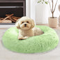 JOLLYVOGUE Calming Dog Bed Large Size Dog, Anti-Anxiety Donut Large Pet Bed by JOLLYVOGUE
