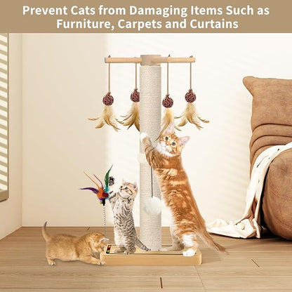 Cat Scratching Post, Scratcher Tree Tower - Image 6