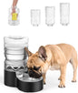 1.7 Gallon Automatic Dog Water Dispenser【Wide Mouth by Heouvo