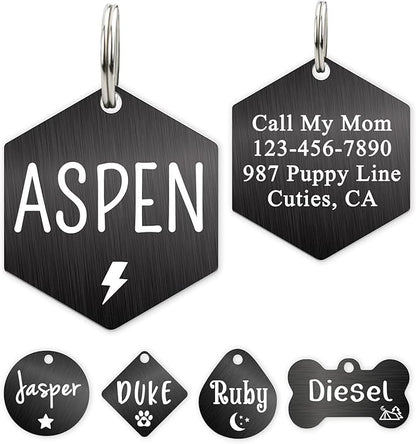 Ultra Joys Personalized Custom Dog ID Tag by UltraJoys