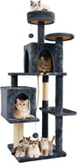 58.5inch Large Cat Tree Tower Condo by TSCOMON