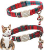 Unique style paws 2 Pack Christmas Kitten Collar Breakaway by Uniquestylepaws