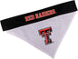 Pets First Collegiate Pet Accessories, Reversible Bandana, Texas Tech Red by PETSFIRST