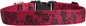 LupinePet 20252 Originals 1" Plum Blossom 12-20" Adjustable Collar by LupinePet