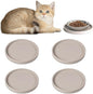 Arespark Pet Silicone Food Mat, Round Eating Tray by Arespark