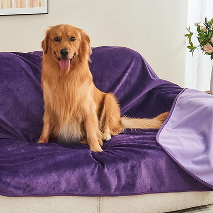 Waterproof Blanket 40"x60" for Adults, Reversible Waterproof Bed Cover for Dogs - Image 4