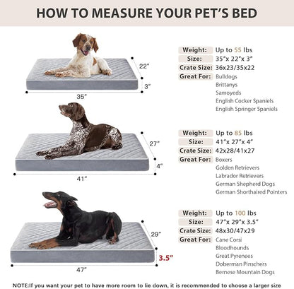 WNPETHOME Orthopedic XXL Dog Beds Large Sized Dog, Waterproof Extra Large Dogs - Image 6