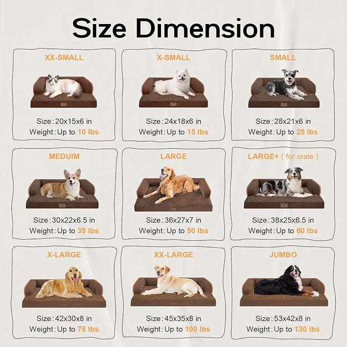 Extra Large Dog Bed-Orthopedic Waterproof XL Dog Bed - Image 2