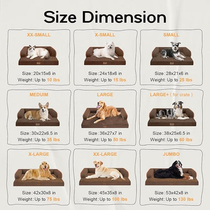 Extra Large Dog Bed-Orthopedic Waterproof XL Dog Bed - Image 2