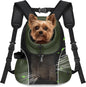 WOYYHO Pet Dog Carrier Backpack Small Dog Front Backpack Ventilated Mesh Dog by WOYYHO