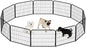 BestPet Dog Playpen 24 Inch 12 Panels Heavy Duty Metal Pet Exercise Pen Without by BestPet