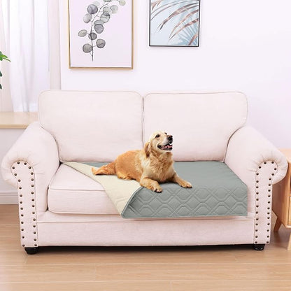 hyha Waterproof Dog Bed Blanket, Soft Pet Blankets, Waterproof Couch Cover by hyha