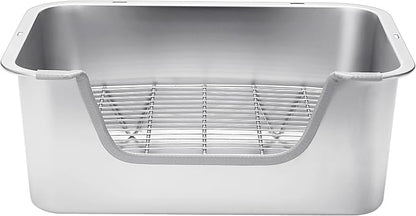 Stainless Steel Sifting Litter Box - Image 4